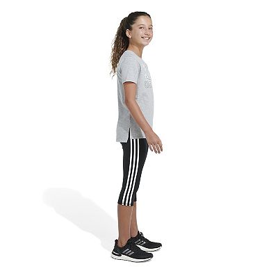 Girls 7-16 adidas Split Hem Graphic Tee