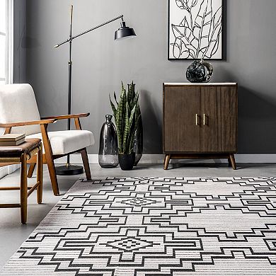 nuLOOM Tashia Modern Geometric Area Rug