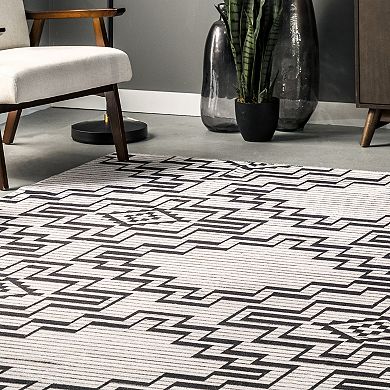 nuLOOM Tashia Modern Geometric Area Rug