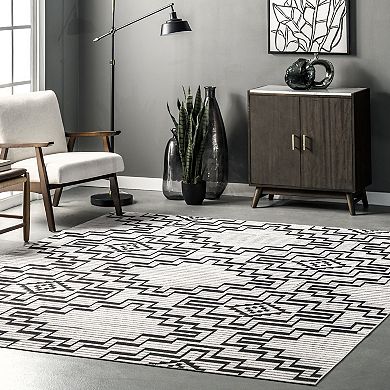 nuLOOM Tashia Modern Geometric Area Rug