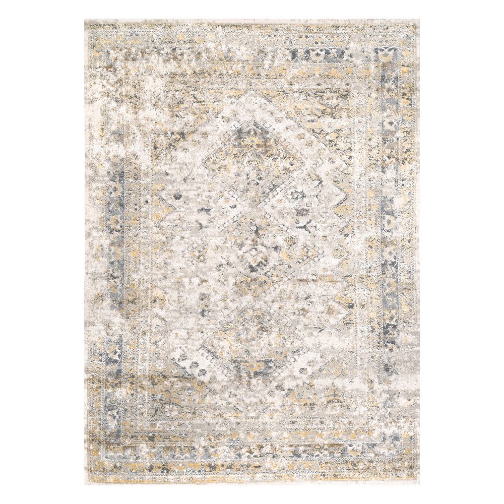 nuLOOM Vintage Faded Medallion Area Rug