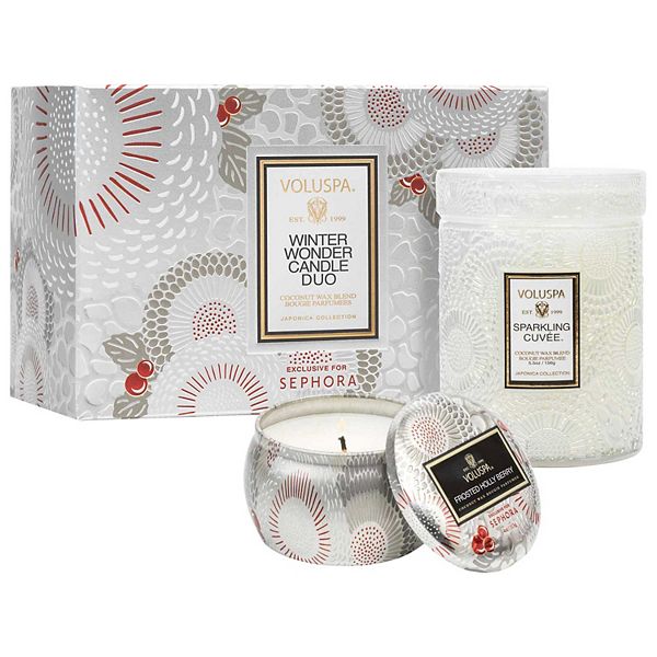 Voluspa Winter Wonder Candle Duo