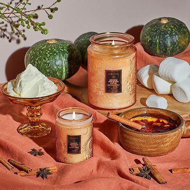 Spiced Pumpkin Latte Glass Candle