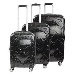 Disney Minnie Quilted 3D Molded 3-Piece Luggage Set Gold