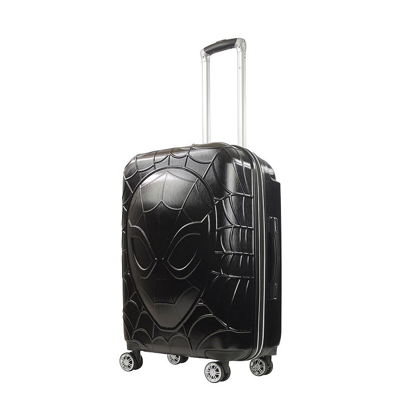 ful Marvel Spider-Man 25-Inch Hardside Spinner Luggage, Black, 25 INCH