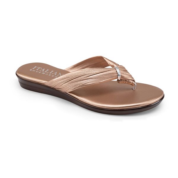 Women's Italian Shoemakers Aleena Flat Sandals