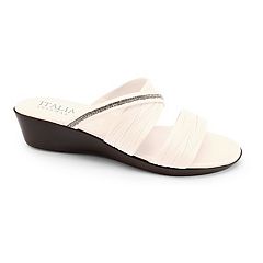 Kohls best sale white wedges