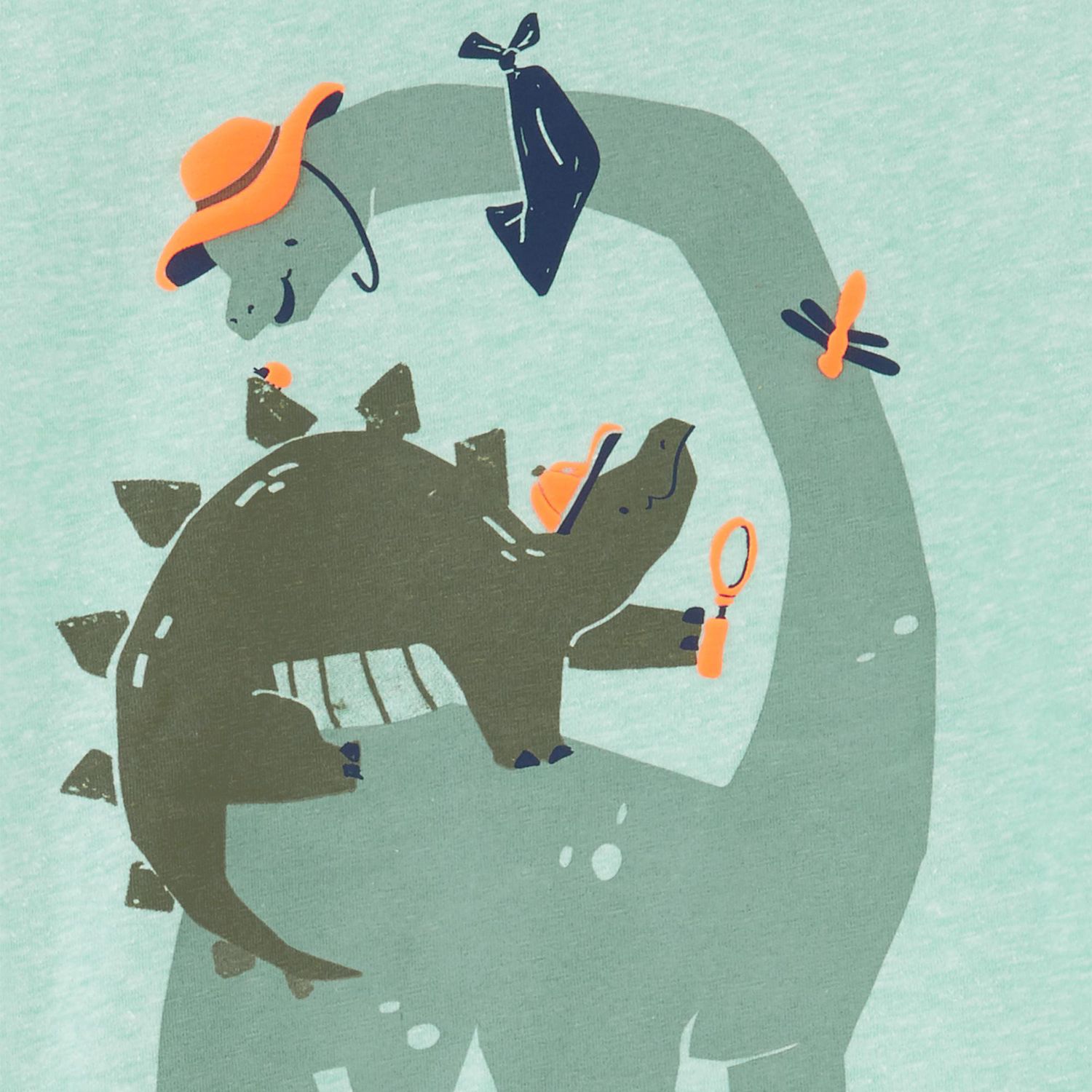 Koton Baby Jungen T-Shirt - Dinosaurier Print Kurzarm Aus 100% Baumwolle