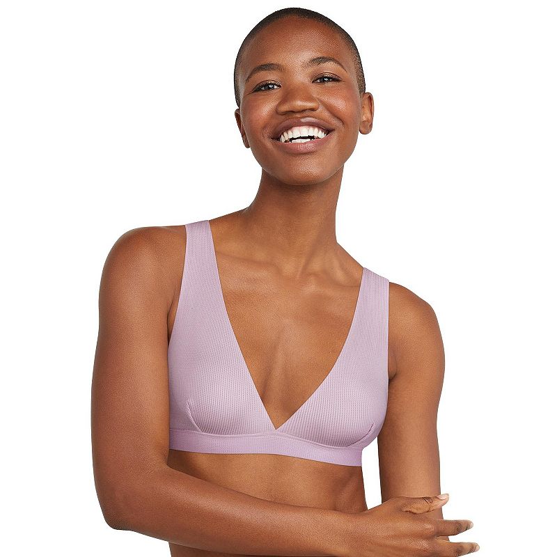 Hanes Ultimate Comfort Flex Fit Authentic Triangle Pullover Bralette DHY203