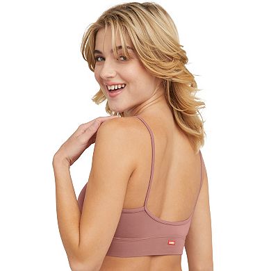 Hanes Ultimate® Comfort Flex Fit Authentic Longline Triangle Bralette DHY204