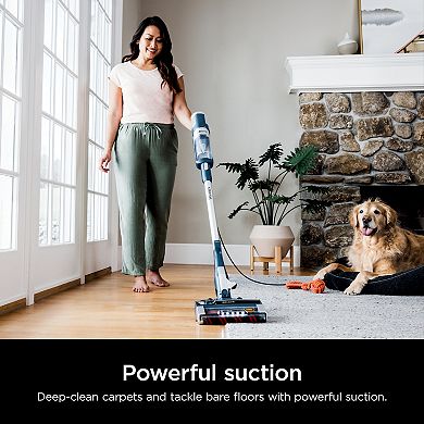 Shark® Stratos DuoClean PowerFins HairPro with Self-Cleaning Brushroll Corded Stick Vacuum (HZ3002)