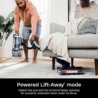 Shark® Stratos™ Upright Vacuum with DuoClean PowerFins HairPro™, Powered Lift-Away®, Self-Cleaning Brushroll, Odor Neutralizer Technology, Anti-Allergen Complete Seal Technology® with HEPA, Easy-Empty Dust Cup, and LED Headlights (AZ3002)