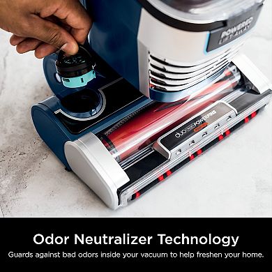 Shark® Stratos™ Upright Vacuum with DuoClean PowerFins HairPro™, Powered Lift-Away®, Self-Cleaning Brushroll, Odor Neutralizer Technology, Anti-Allergen Complete Seal Technology® with HEPA, Easy-Empty Dust Cup, and LED Headlights (AZ3002)