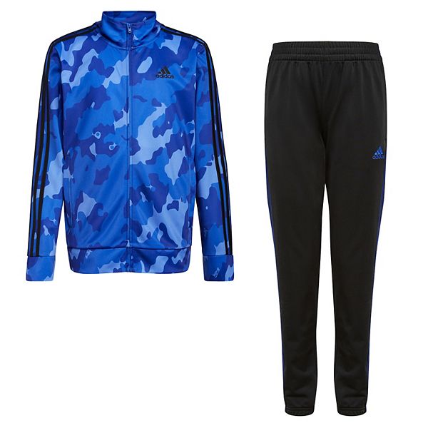 Boys 8-20 adidas Camo Tricot Track Jacket & Pants Set