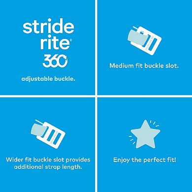 Stride Rite 360 Mallory Baby / Toddler Girls' Machine Washable Fisherman Sandals