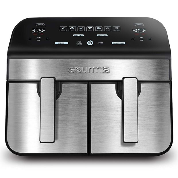 Gourmia GMF2600 9 In 1 Air Fryer, Vertical Rotisserie Oven