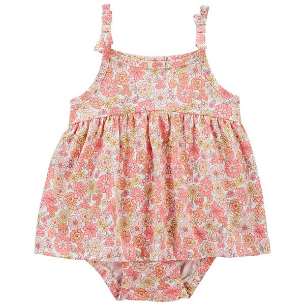 Baby & Toddler Girl Carter's Floral Tank Sunsuit