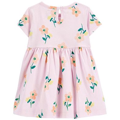 Baby & Toddler Girl Carter's Floral Bow Dress