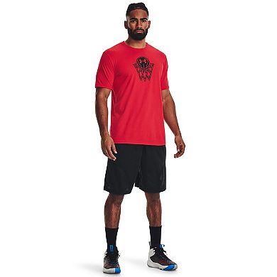 Mens Under Armour Basketball Logo Graphic Tee