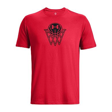 Mens Under Armour Basketball Logo Graphic Tee