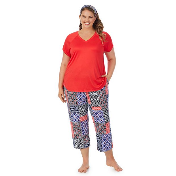 Capri pajama pants plus size hot sale