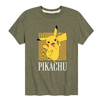 Boys 8-20 Pokemon Pikachu Graphic Tee