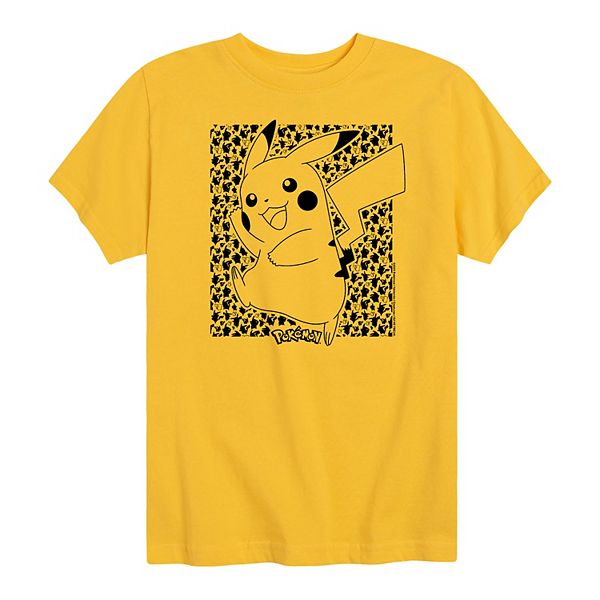 Boys 8-20 Pokemon Pikachu Pattern Graphic Tee