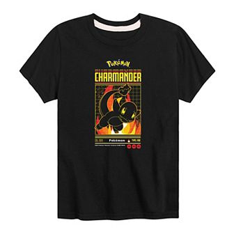 Boys 8-20 Pokemon Charmander Graphic Tee