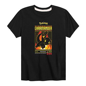 Boys 8-20 Pokemon Charmander Graphic Tee