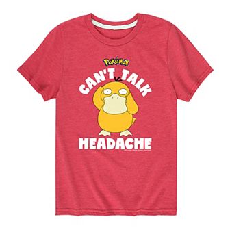 Boys 8-20 Pokemon Psyduck Headache Graphic Tee
