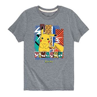 Boys 8-20 Pokemon Pikachu Summer Graphic Tee