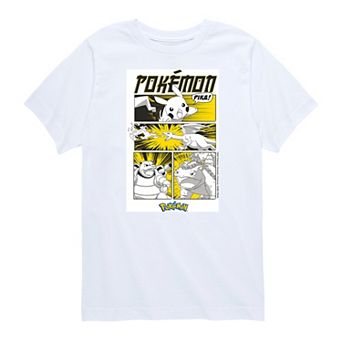 Boys 8-20 Pokemon Pikachu Anime Battle Graphic Tee