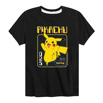 Boys 8-20 Pokemon Retro Pikachu Graphic Tee