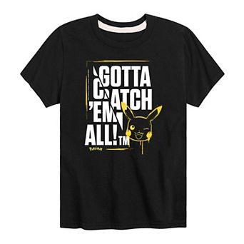 Boys 8-20 Pokemon Gotta Catch 'Em All Graphic Tee