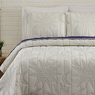 Makers Collective Justina Sun And Moon Quilt Set