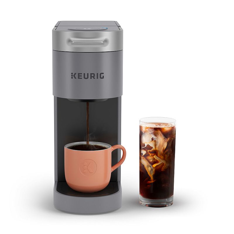 Keurig K-Slim + ICED Single-Serve Coffee Maker  Gray