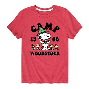 Boys 8-20 Peanuts Camp Woodstock Graphic Tee