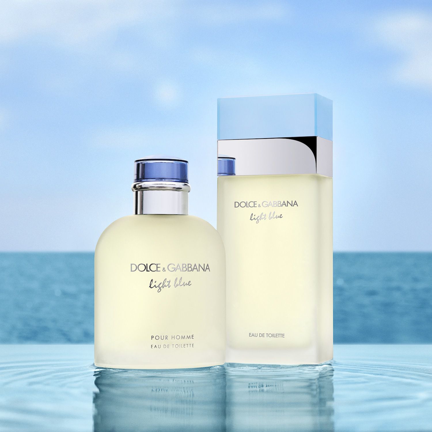 Dolce deals and gabbana light blue pour homme