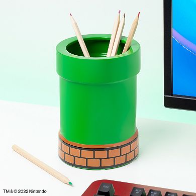 Paladone Super Mario Pipe Plant and Pen Pot