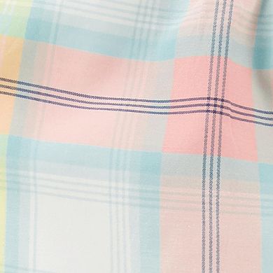 Baby & Toddler Girl Carter's Plaid Easter Sateen Dress