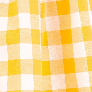 Baby & Toddler Girl Carter's Yellow Gingham Dress
