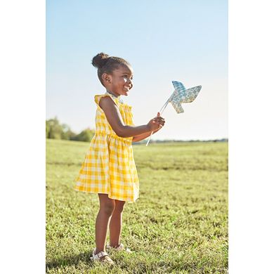 Baby & Toddler Girl Carter's Yellow Gingham Dress