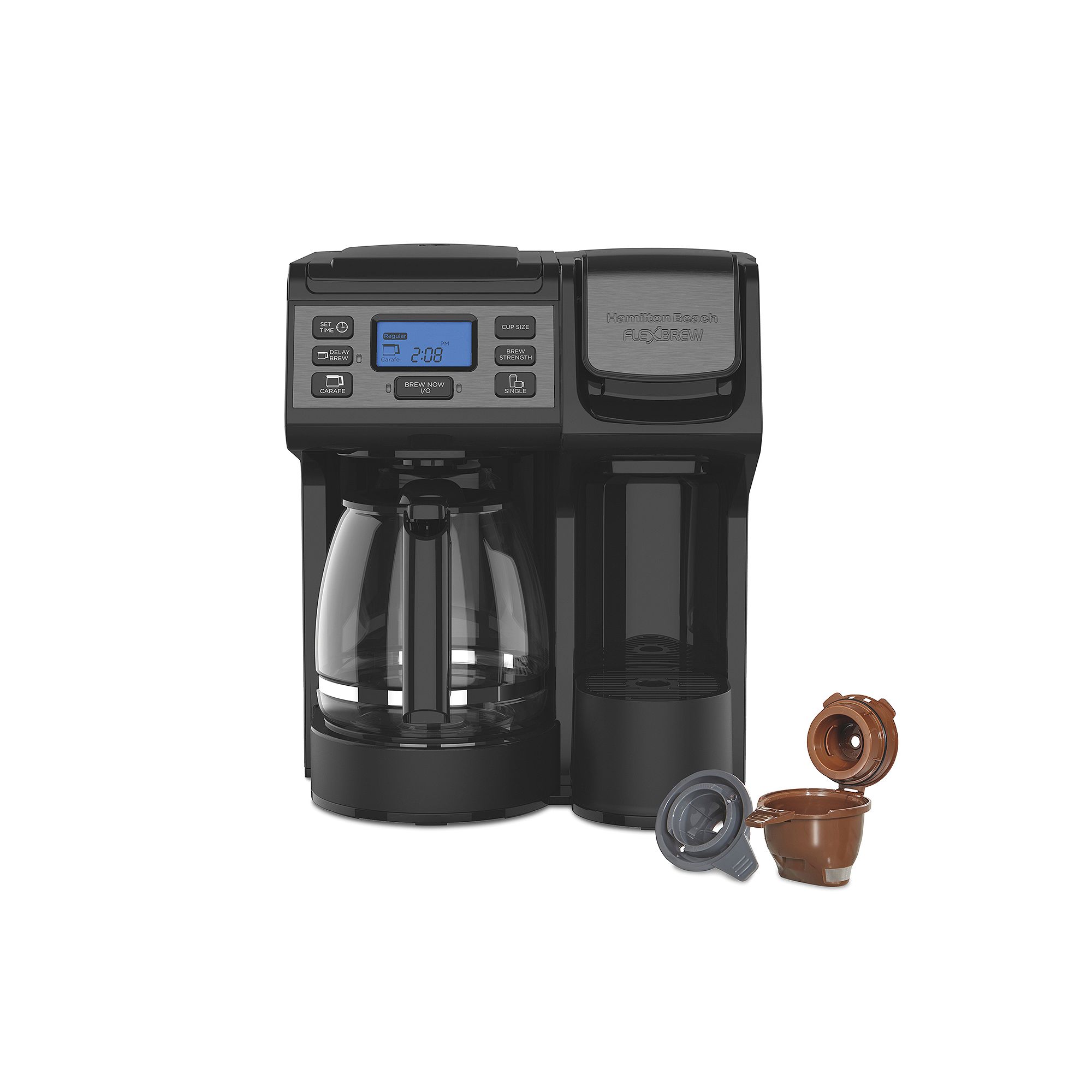 Hamilton Beach FlexBrew Trio Coffee Maker, Black