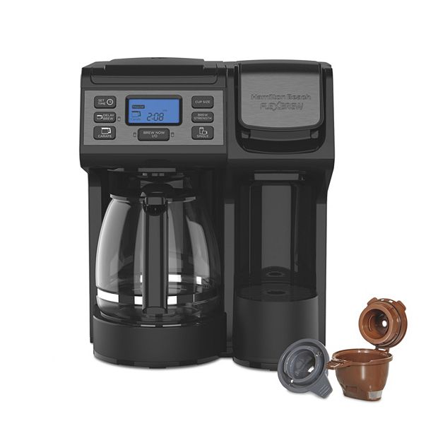 Hamilton Beach 49976 FlexBrew 2-Way 12-Cup Combo Coffee Maker - Black