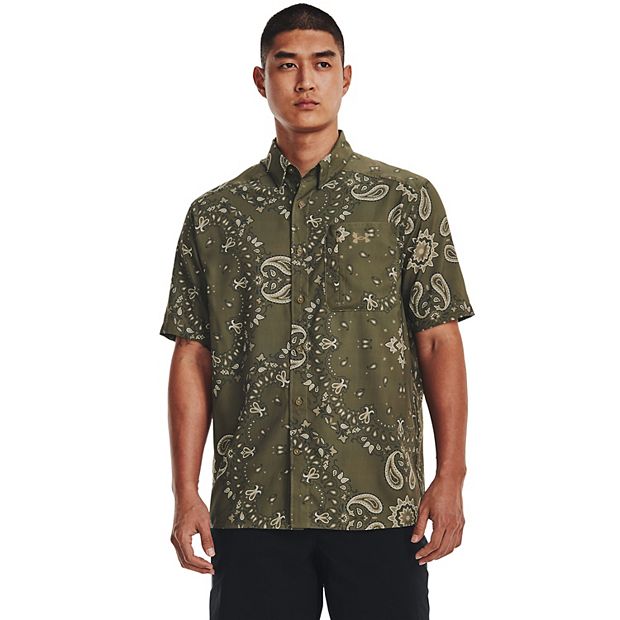 Under armour men's shop button down shirt