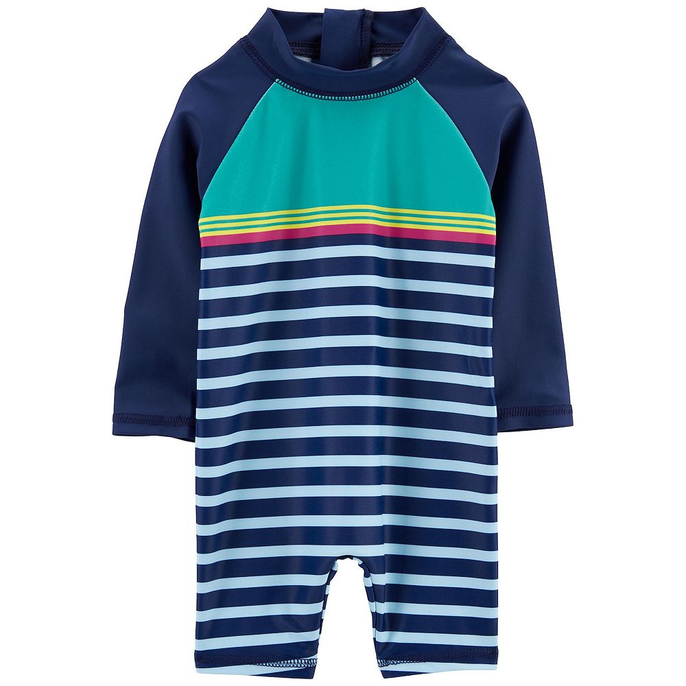 Baby Boy Carter's Striped Rash Guard