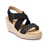 Sonoma Goods For Life® Coraa Women's Espadrille Wedge Sandals
