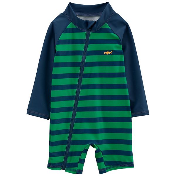 Baby Boy Carter's Striped Rash Guard