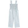 Girls 4-14 Carter's Striped Smocked Jumpsuit