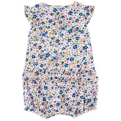 Baby Carter's 1-Piece Floral Romper